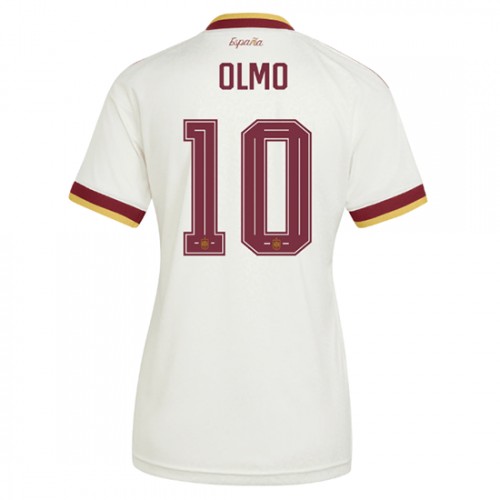 Spanien Dani Olmo #10 Bortatröja Dam VM 2026 Kortärmad